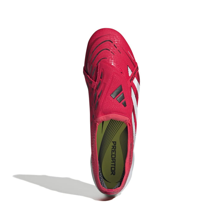 Adidas Predator Elite Fold-Over Tongue /  FG - Lucid Red / Cloud White / Core Black