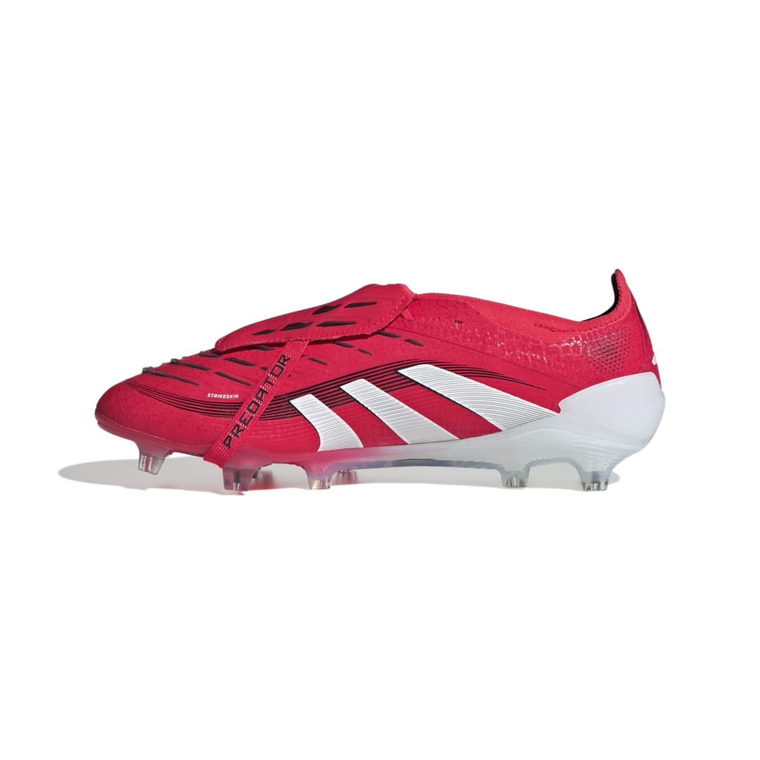Adidas Predator Elite Fold-Over Tongue /  FG - Lucid Red / Cloud White / Core Black