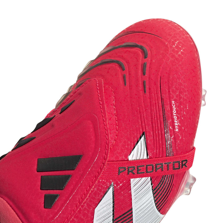 Adidas Predator Elite Fold-Over Tongue /  FG - Lucid Red / Cloud White / Core Black
