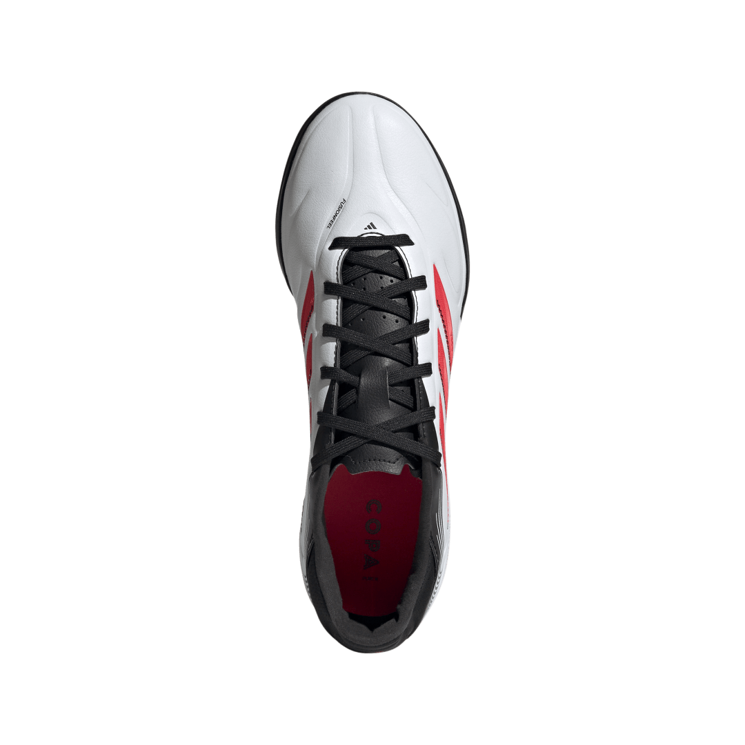 Adidas Copa Pure 3 League Turf Boots -WHITE / RED / BLACK