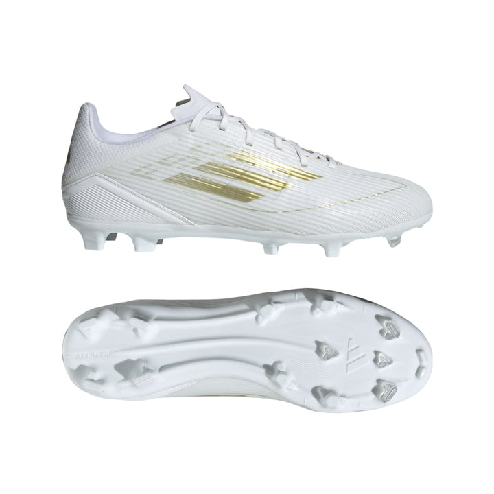 Adidas F50 League FG - WHITE / GOLD