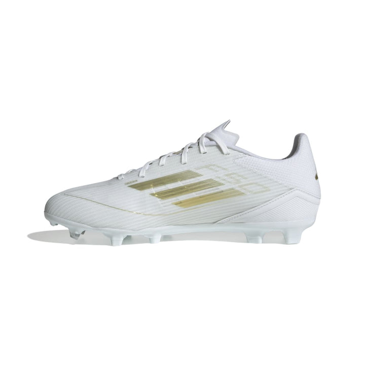 Adidas F50 League FG - WHITE / GOLD