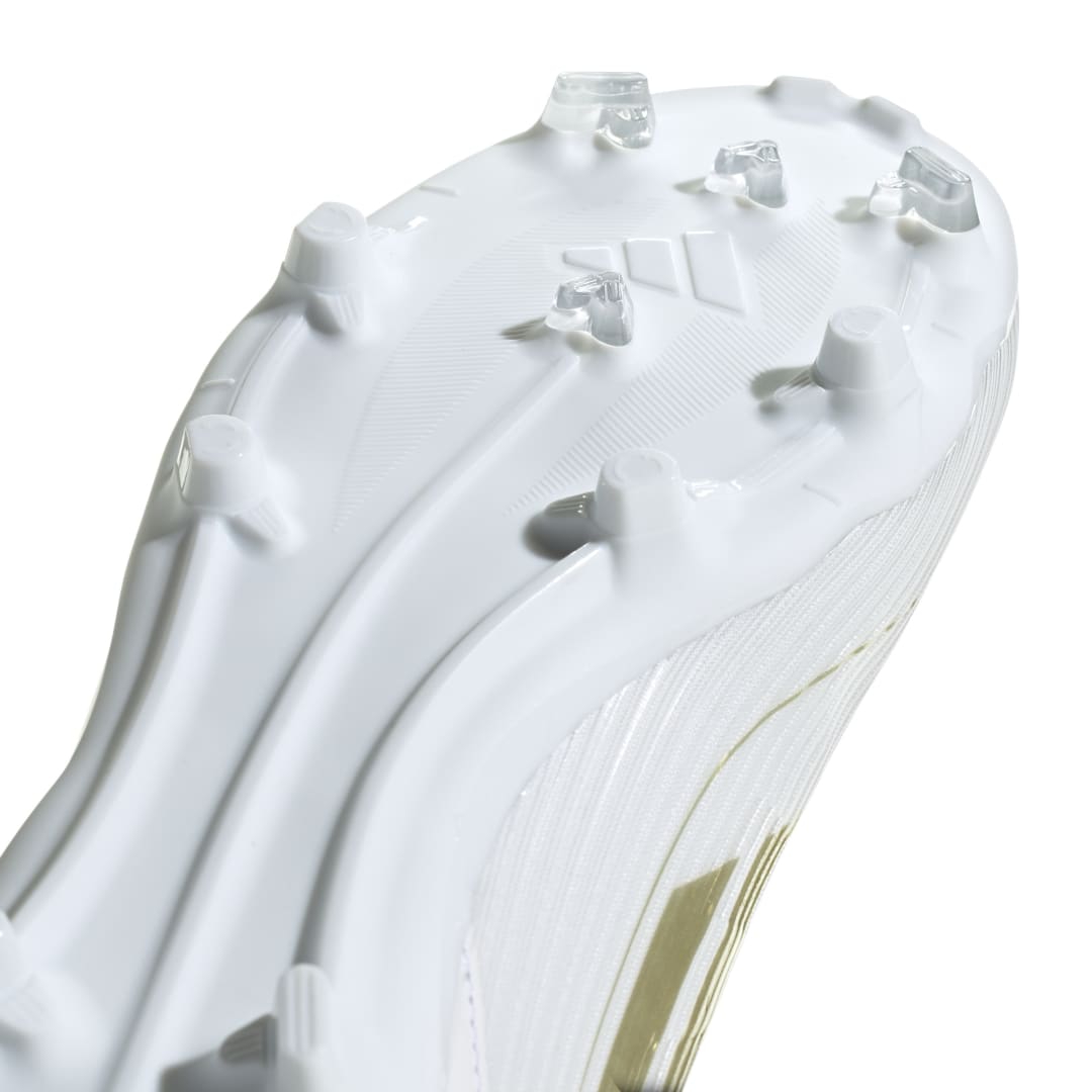 Adidas F50 League FG - WHITE / GOLD
