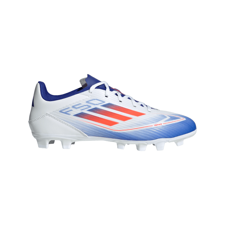 Adidas F50 Club Flexible Ground Boots - WHITE/RED/BLUE