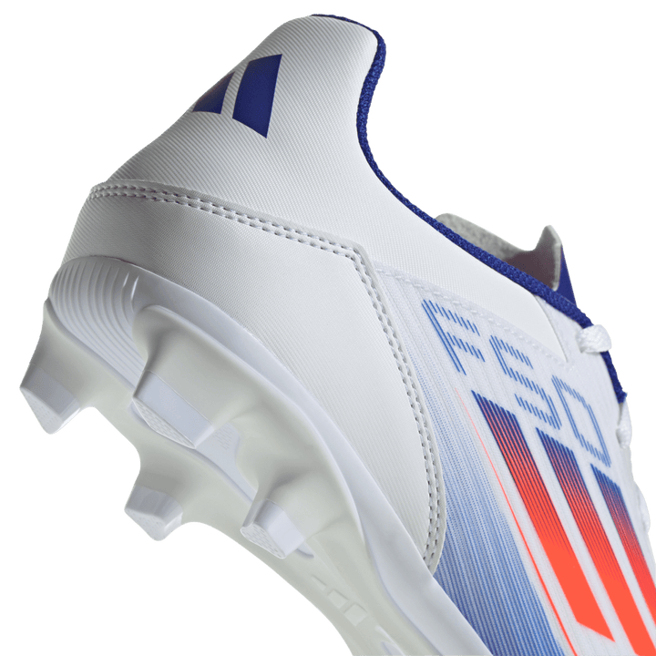 Adidas F50 Club Flexible Ground Boots - WHITE/RED/BLUE