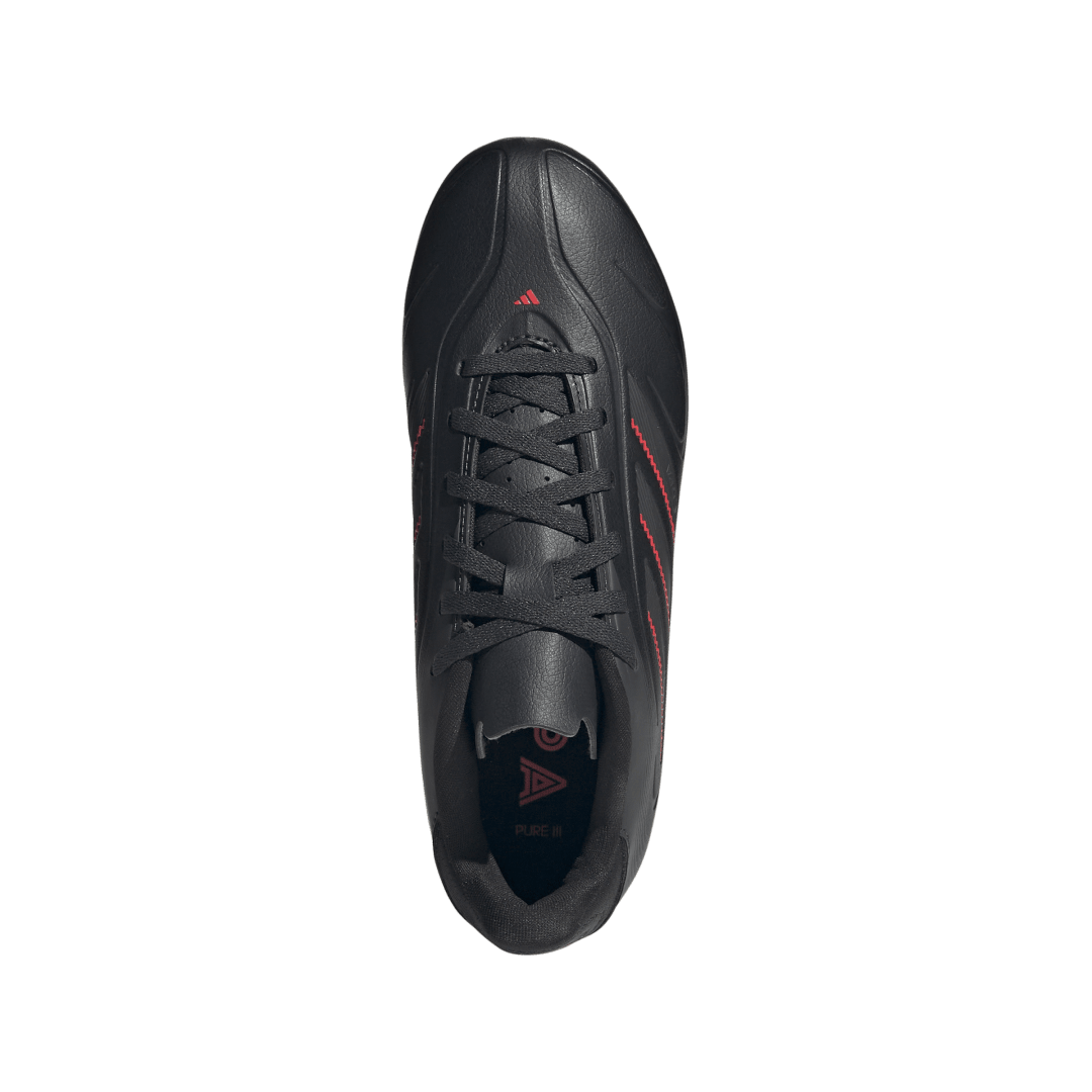 Adidas Copa Pure 3 Club FG Boots Junior - BLACK / RED