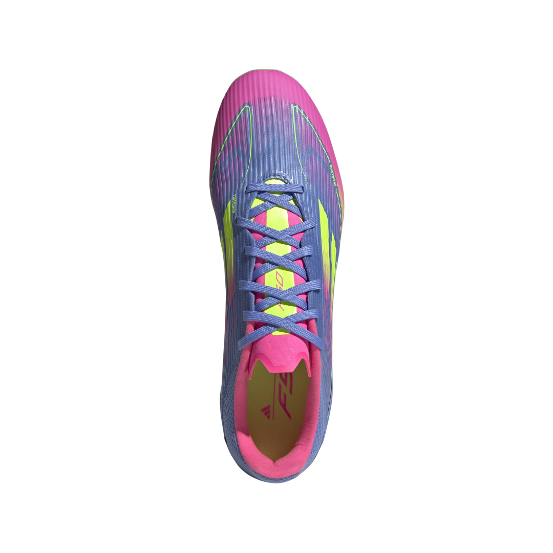 Adidas F50 League FG Boots - BLUE / LEMON / PINK