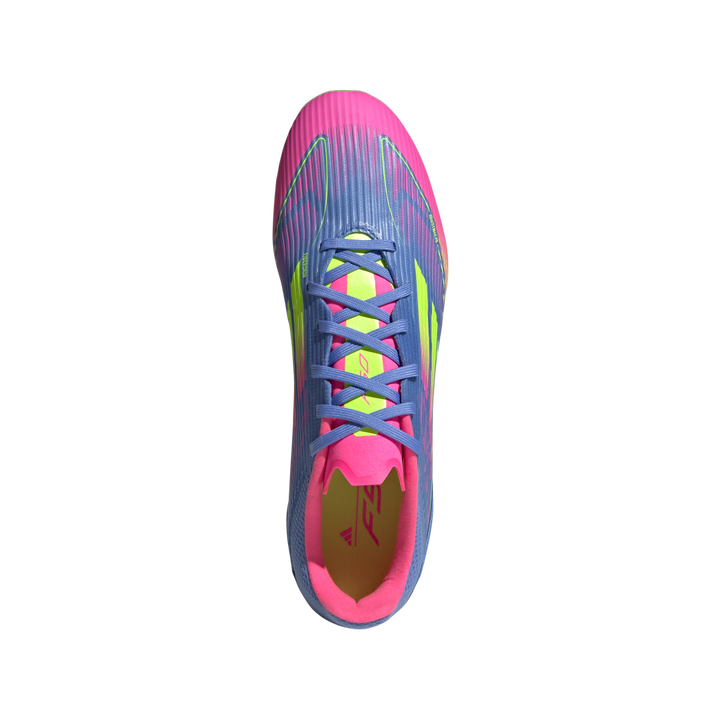 Adidas F50 League FG Boots - BLUE / LEMON / PINK