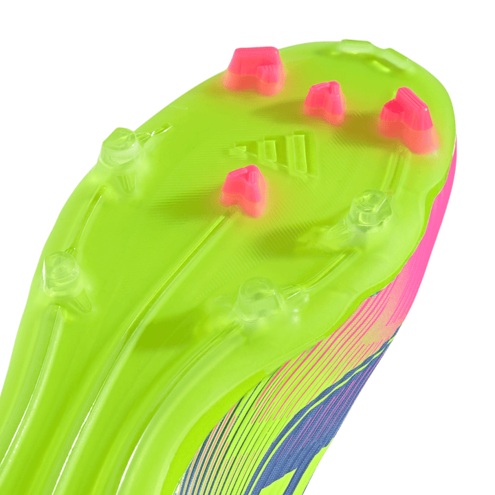 Adidas F50 League FG Boots - BLUE / LEMON / PINK