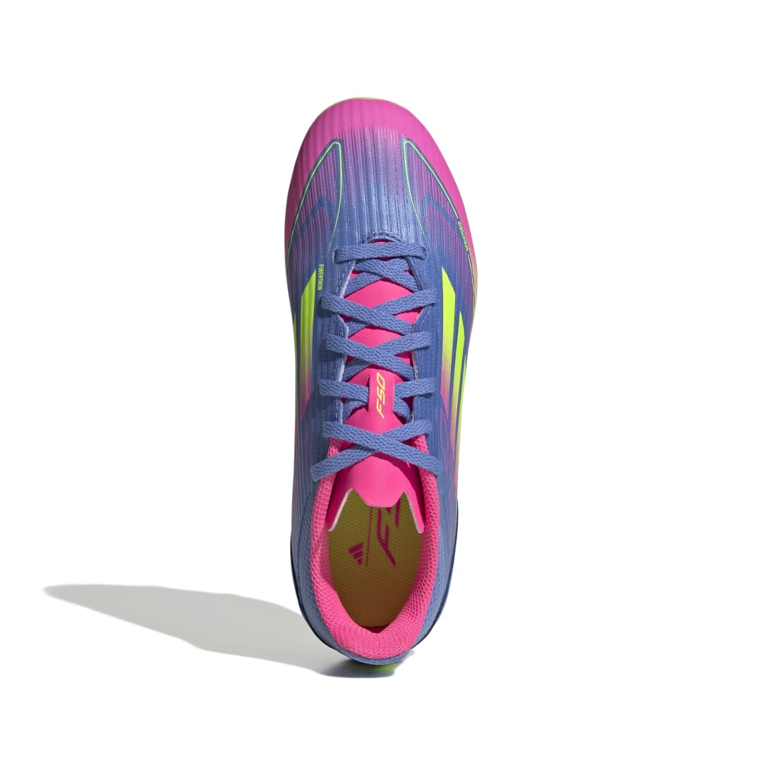 F50 League FG Boots Kids - BLUE/YELLOW/PINK