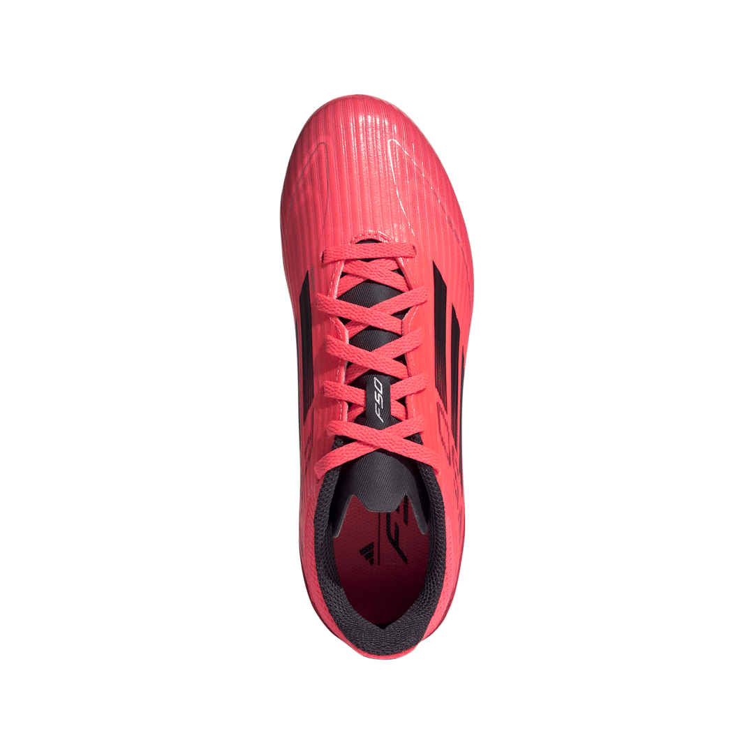 Adidas F50 League FG Junior Boots - RED/BLACK