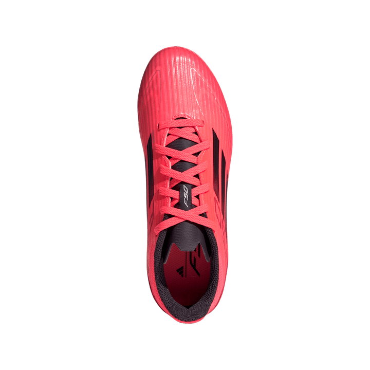 Adidas F50 League FG Junior Boots - RED/BLACK