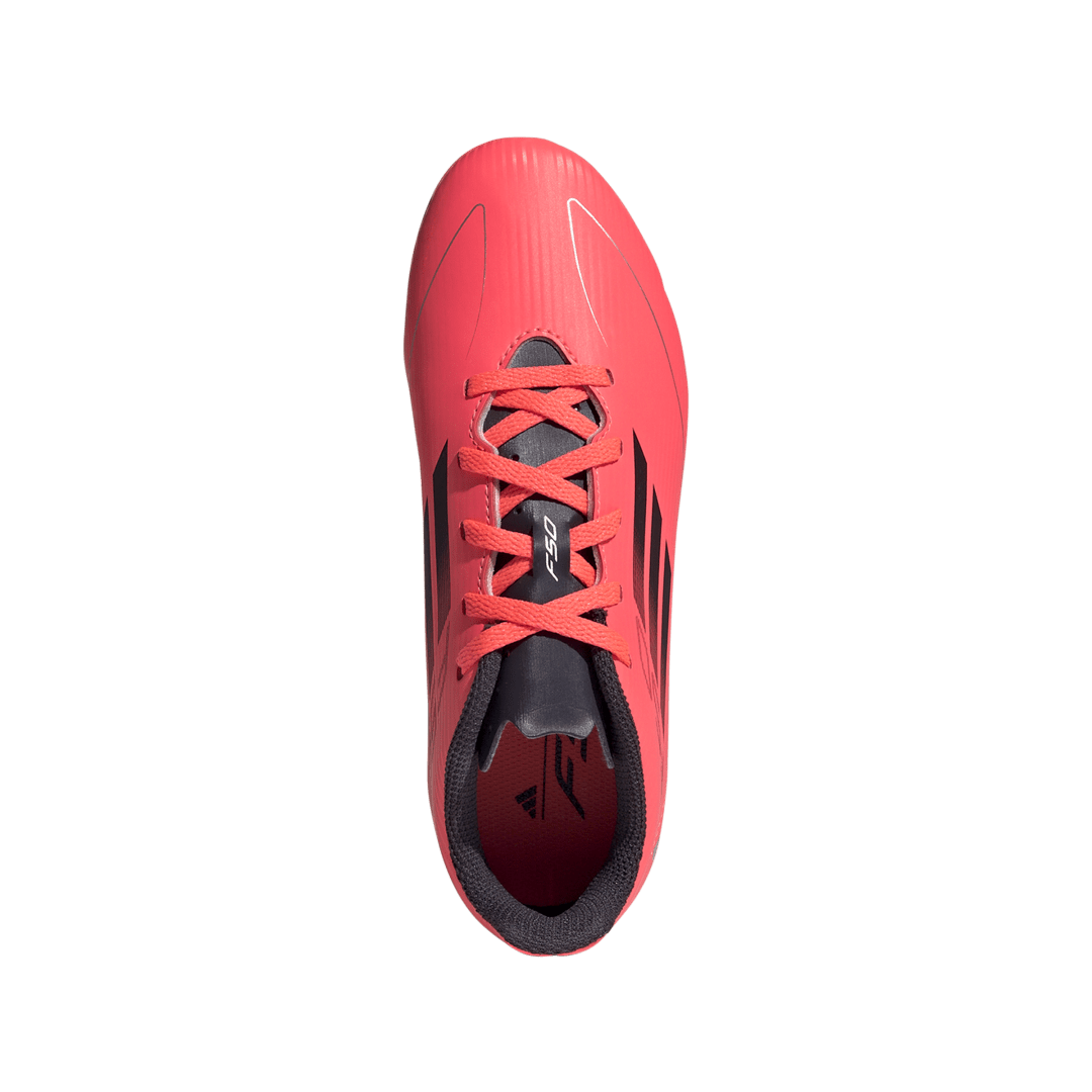 Adidas F50 Club FG Boots Junior - RED / BLACK