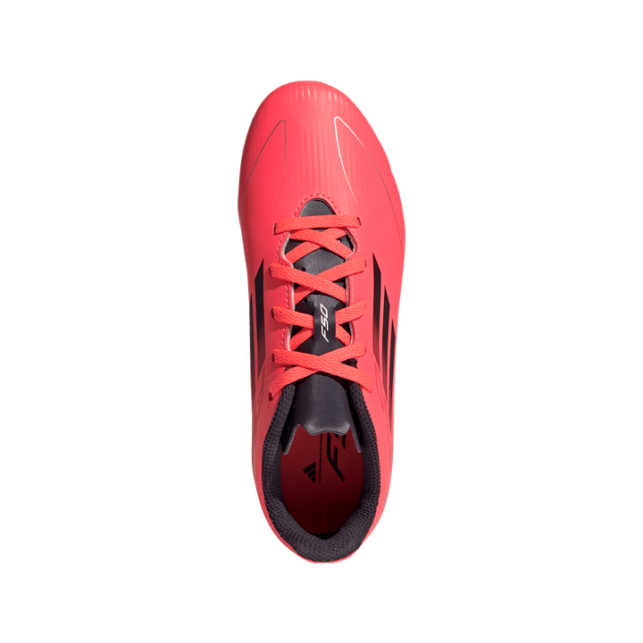Adidas F50 Club FG Boots Junior - RED / BLACK
