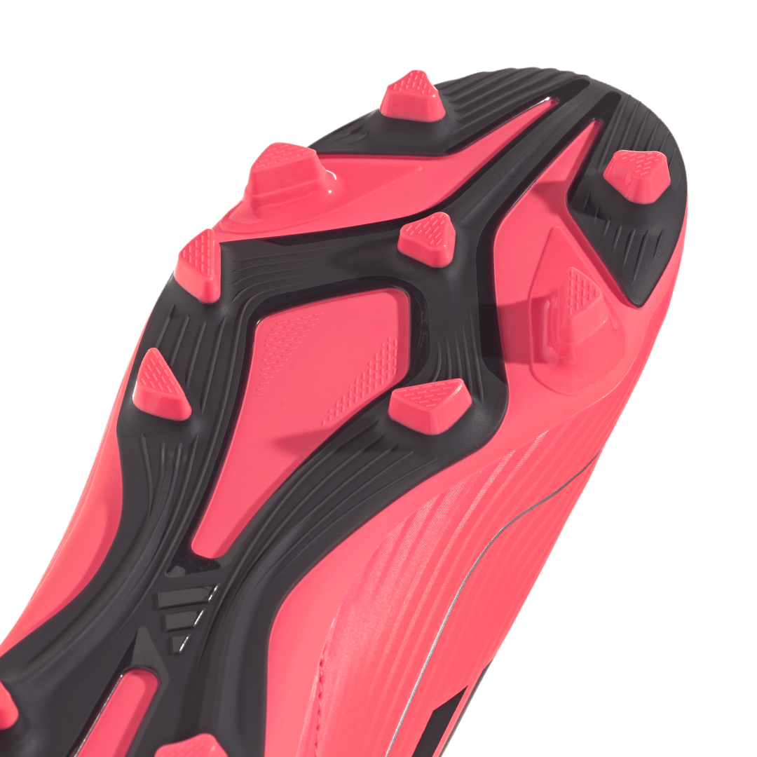Adidas F50 Club FG Boots Junior - RED / BLACK