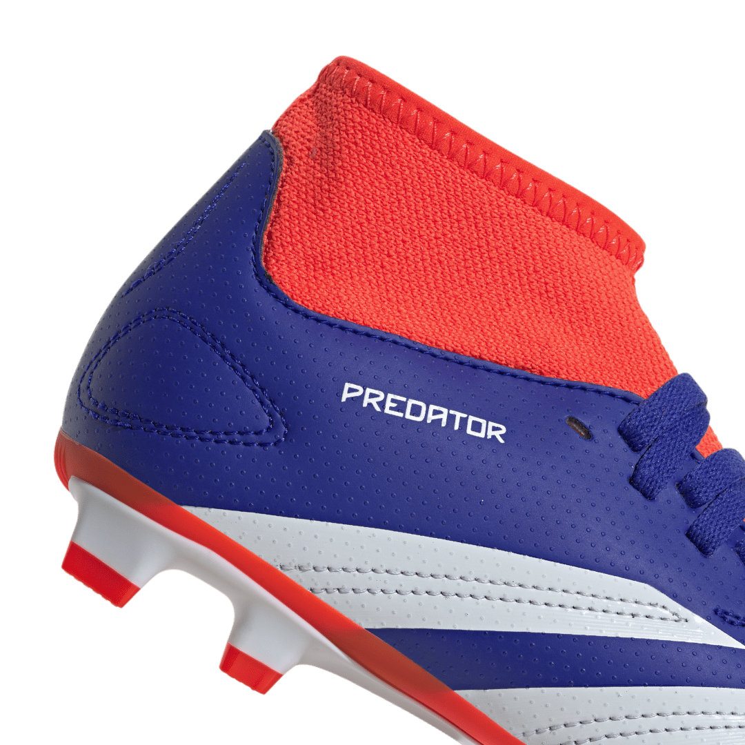 Adidas Predator Club Sock FG Boots Junior - BLUE / RED / WHITE