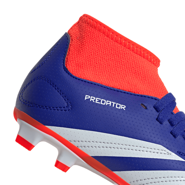Adidas Predator Club Sock FG Boots Junior - BLUE / RED / WHITE