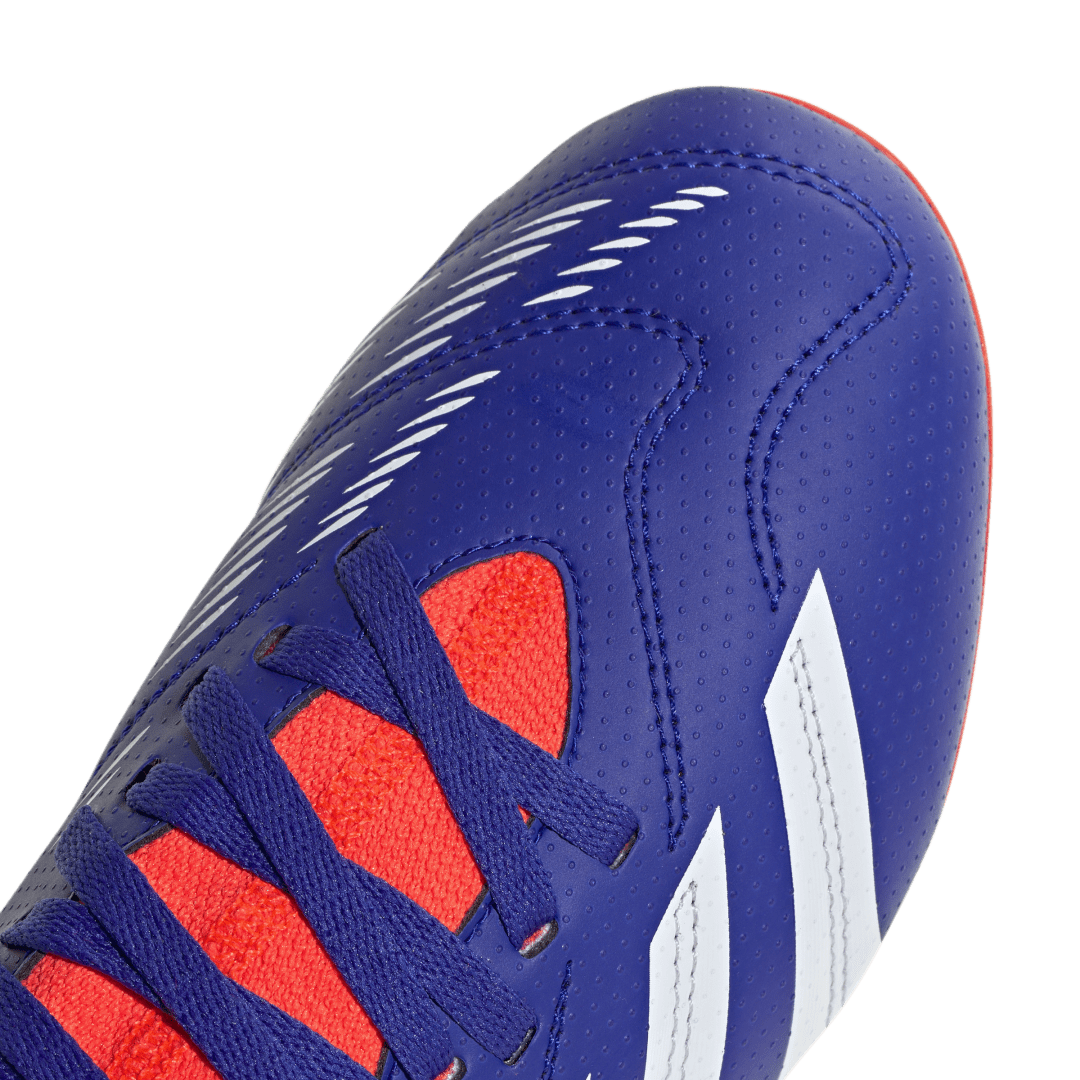 Adidas Predator Club Sock FG Boots Junior - BLUE / RED / WHITE