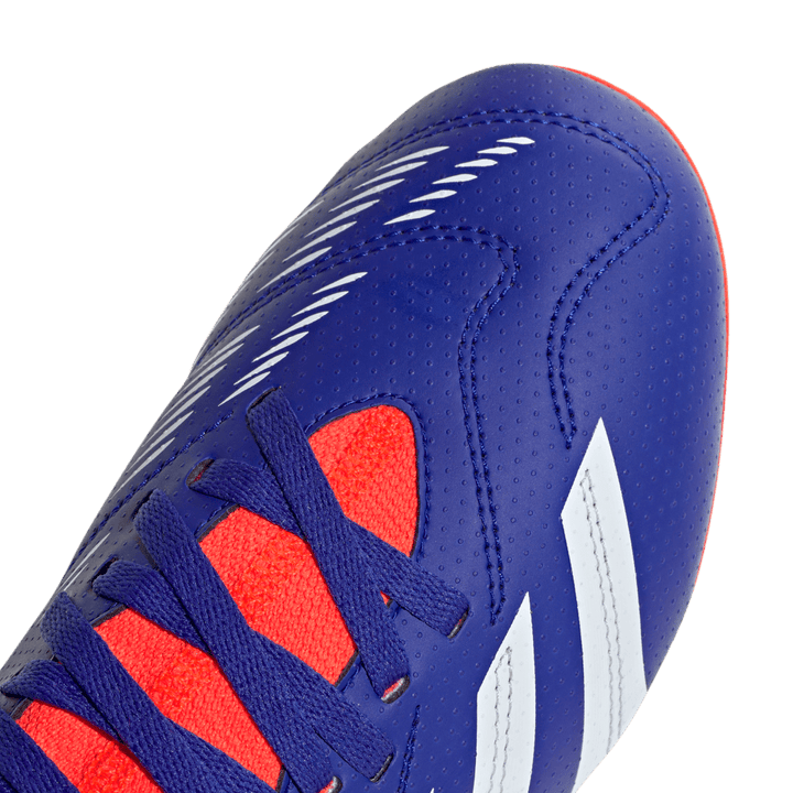 Adidas Predator Club Sock FG Boots Junior - BLUE / RED / WHITE