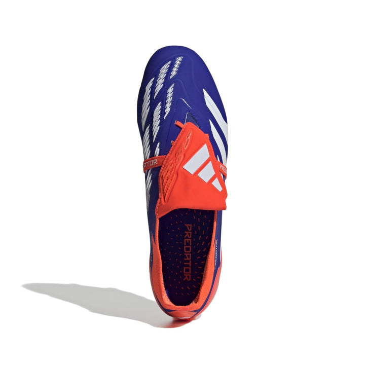 Adidas Football - Predator Elite Fold-Over Tongue - LUCID BLUE/CLOUD WHITE/SOLAR RED