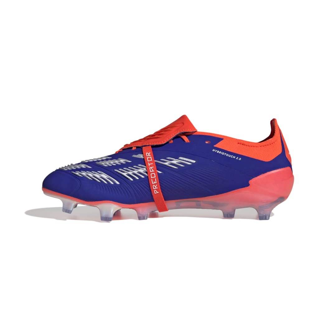 Adidas Football - Predator Elite Fold-Over Tongue - LUCID BLUE/CLOUD WHITE/SOLAR RED