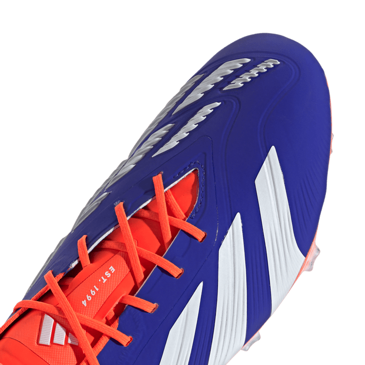 Adidas Predator Elite FG Boots - BLUE / WHITE / RED