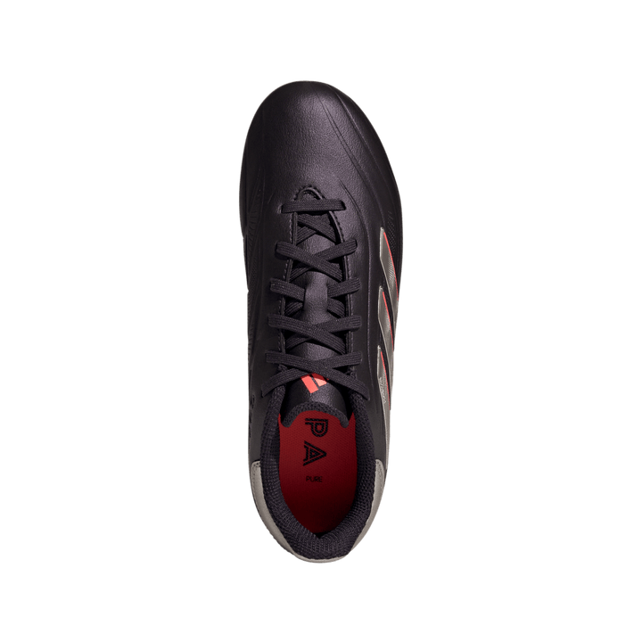 Adidas Copa Pure 2 League FG Boots Junior - PLATINUM / BLACK / RED