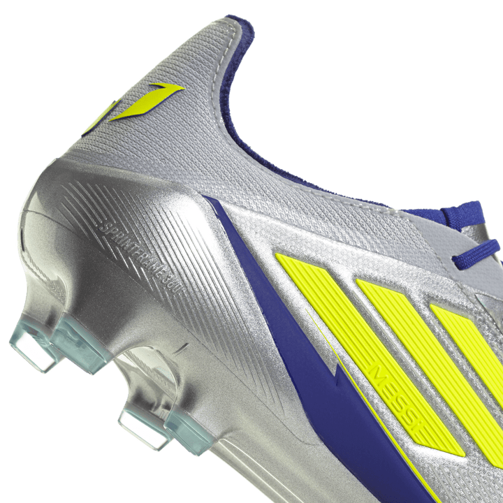 Adidas F50 Elite Messi FG Boots - SILVER / BLUE / YELLOW