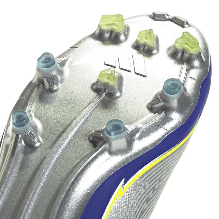 Adidas F50 Elite Messi FG Boots - SILVER / BLUE / YELLOW