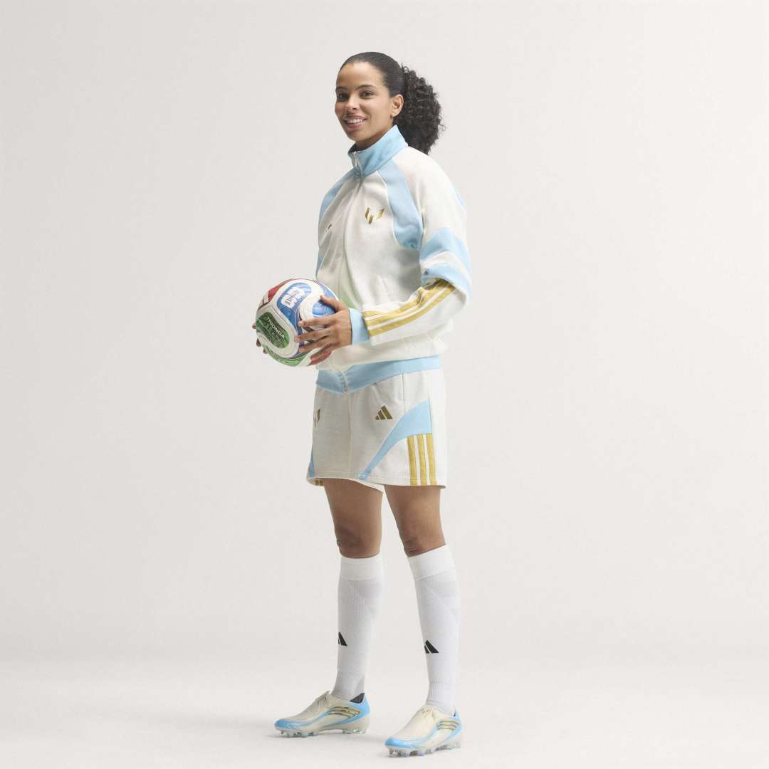 F50 Elite Messi FG Boots - Ivory / Semi Blue Burst / Icey Blue