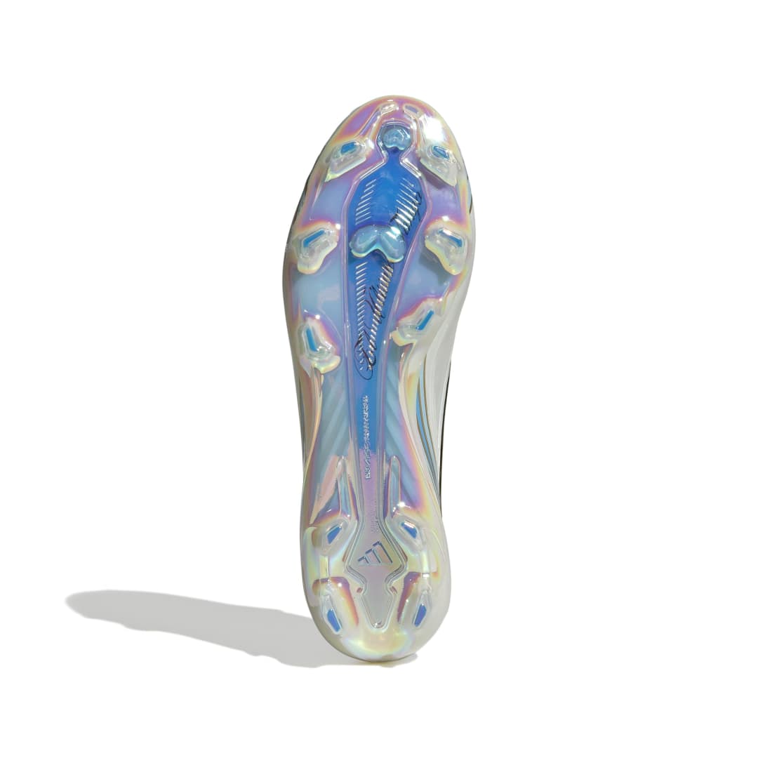F50 Elite Messi FG Boots - Ivory / Semi Blue Burst / Icey Blue