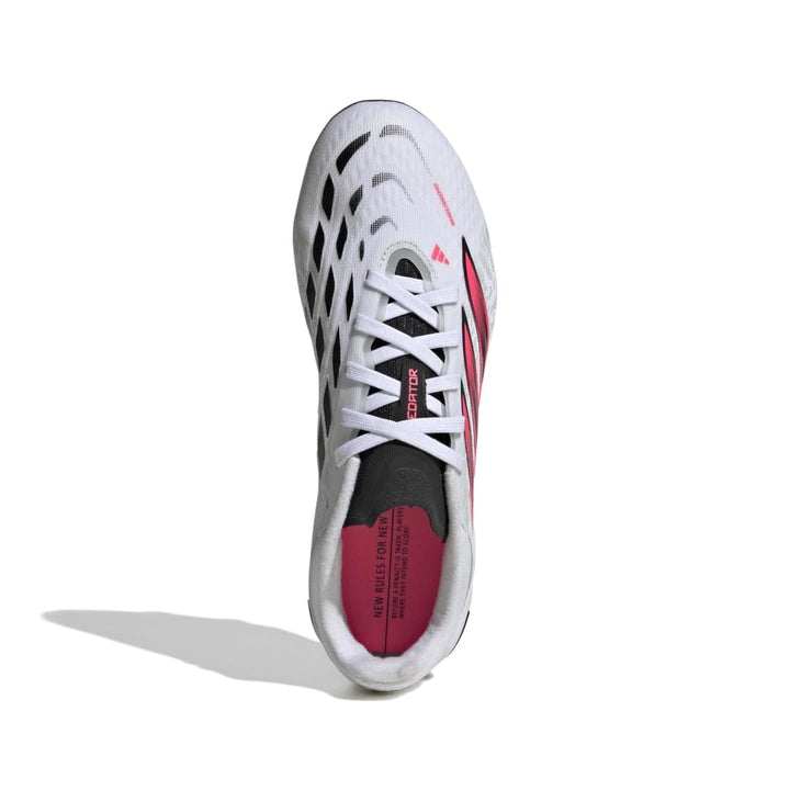 Adidas Predator Elite FG Boots Kids - White / Solar Turbo / Black