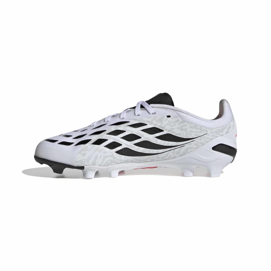 Adidas Predator Elite FG Boots Kids - White / Solar Turbo / Black
