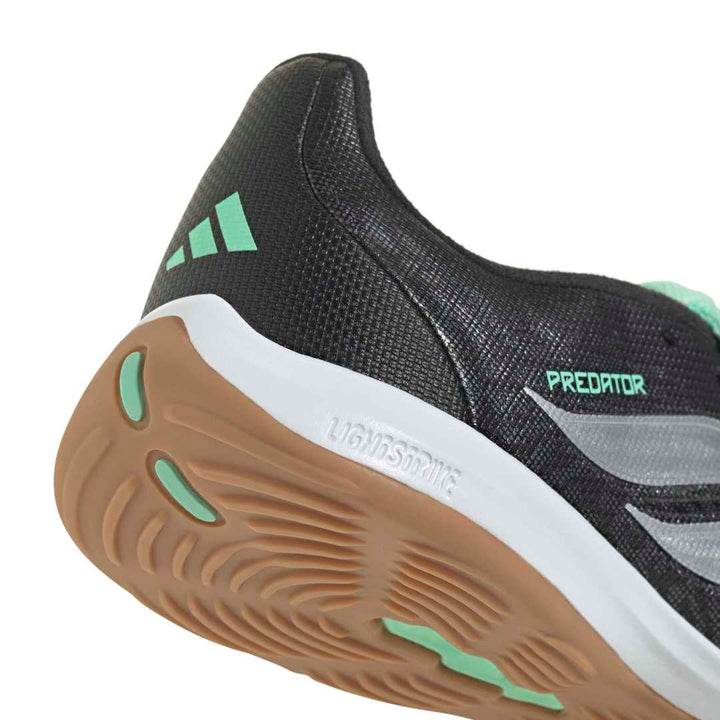 Adidas Predator League Fold-Over Tongue Indoor Boots Kids - Black / Metallic / Mint
