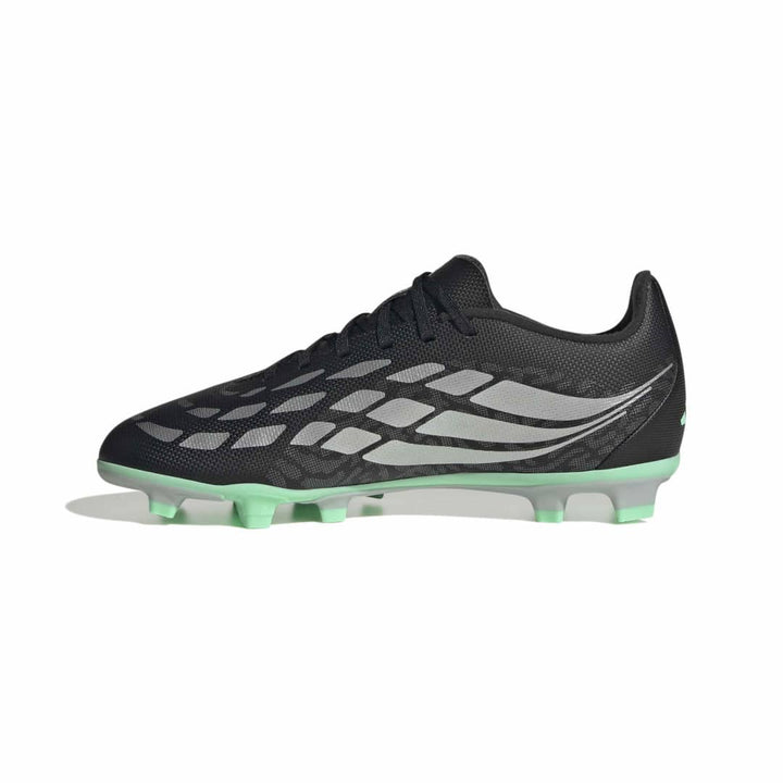 Adidas Predator Club FG/MG Boots Kids - Black / Metallic / Mint
