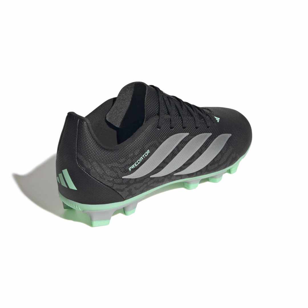 Adidas Predator Club FG/MG Boots Kids - Black / Metallic / Mint