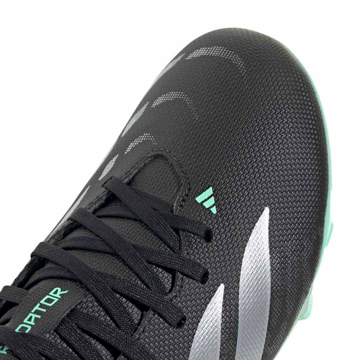 Adidas Predator Club FG/MG Boots Kids - Black / Metallic / Mint