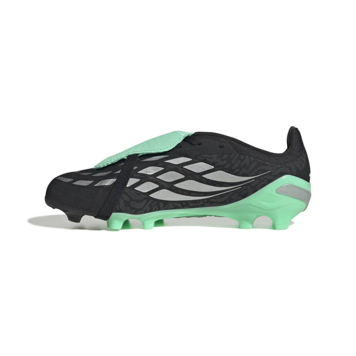 Adidas Predator Elite Fold-Over Tongue FG Boots Kids - Black / Metallic / Mint