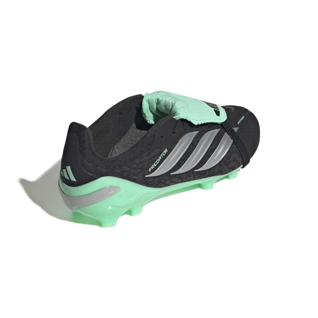 Adidas Predator Elite Fold-Over Tongue FG Boots Kids - Black / Metallic / Mint