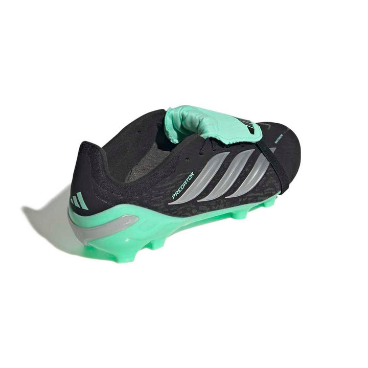 Adidas Predator Elite Fold-Over Tongue FG Boots Kids - Black / Metallic / Mint