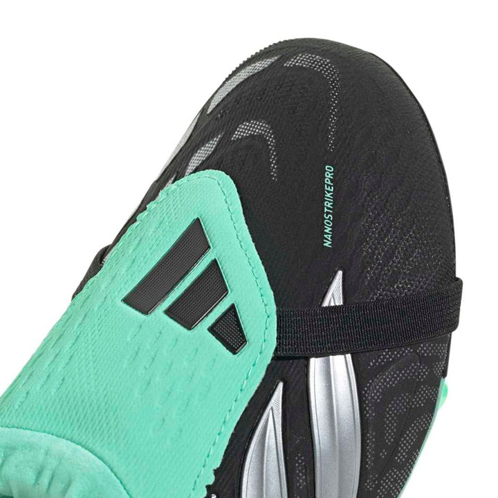 Adidas Predator Elite Fold-Over Tongue FG Boots Kids - Black / Metallic / Mint