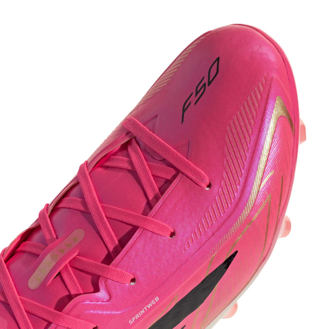F50 Hyperfast Elite FG Boots Kids - Solar Turbo / Black / Metallic