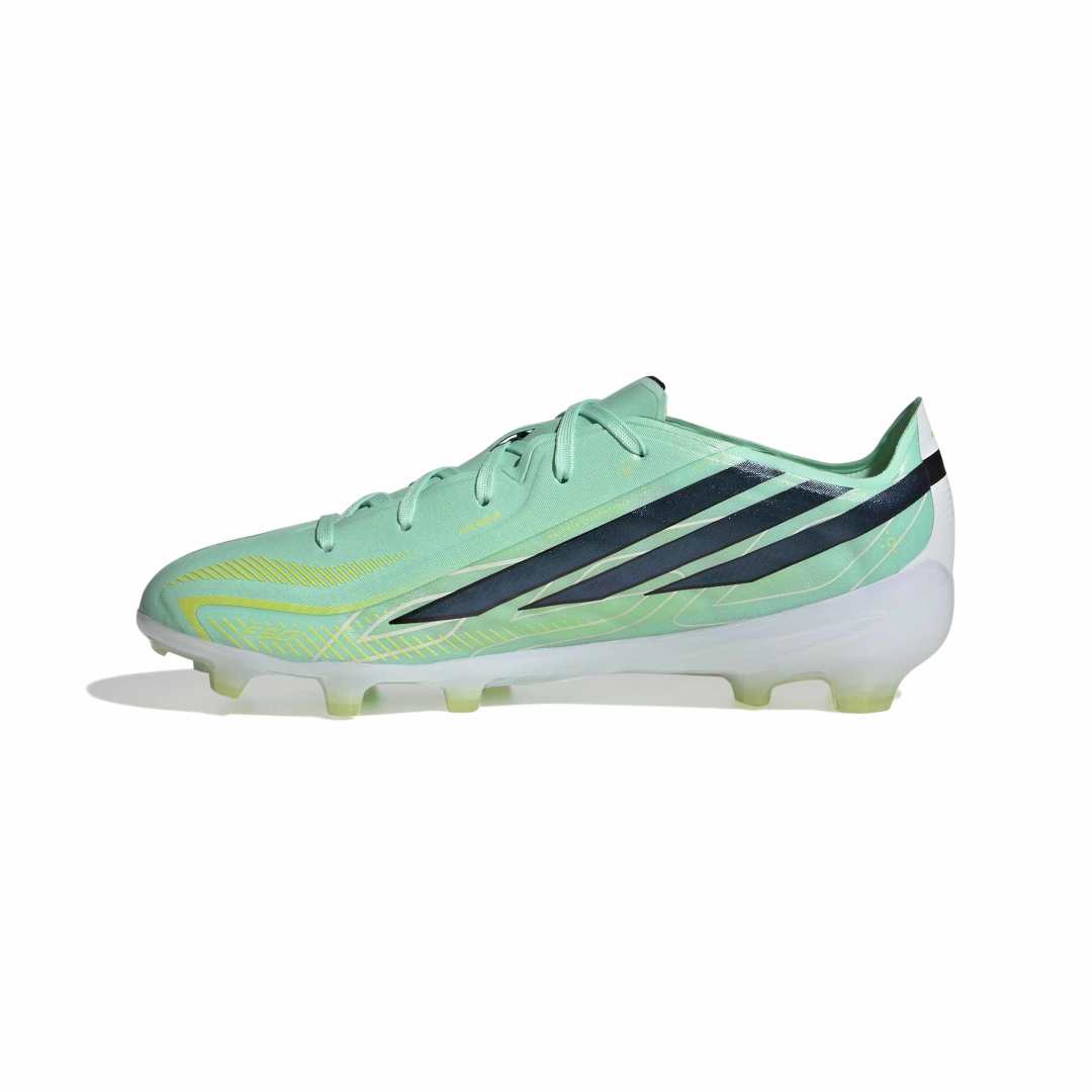 Adidas F50 Hyperfast Elite FG Boots Kids - Mint / Black / Lemon