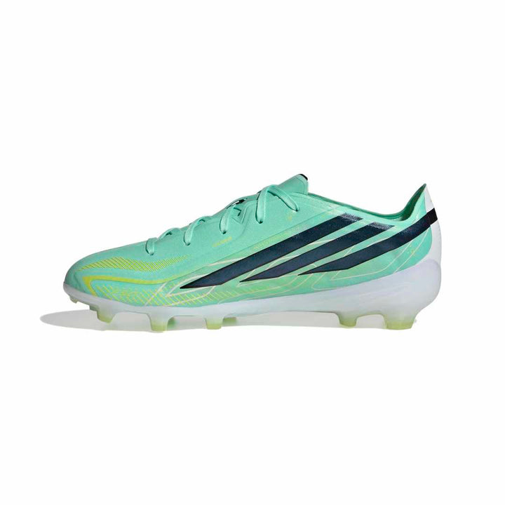 Adidas F50 Hyperfast Elite FG Boots Kids - Mint / Black / Lemon