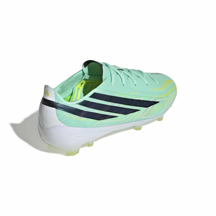 Adidas F50 Hyperfast Elite FG Boots Kids - Mint / Black / Lemon