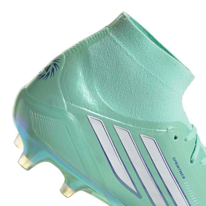 Adidas F50 Sparkfusion Elite Mid Cut FG/AG Boots Womens - Mint / White / Purple