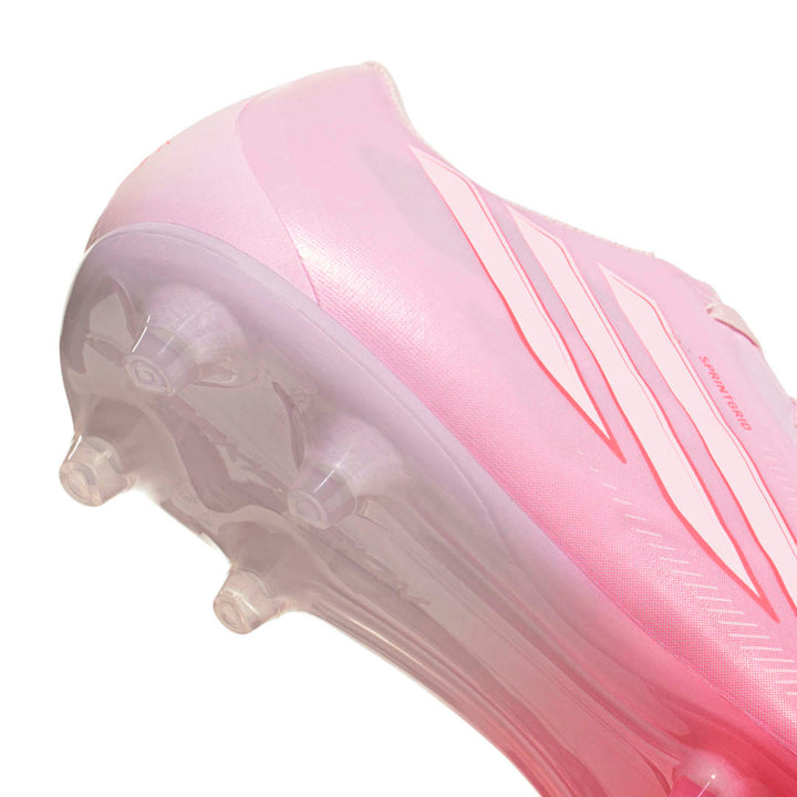 Adidas F50 Sparkfusion League Women’s FG/AG Boots - Solar Turbo / White / Pink