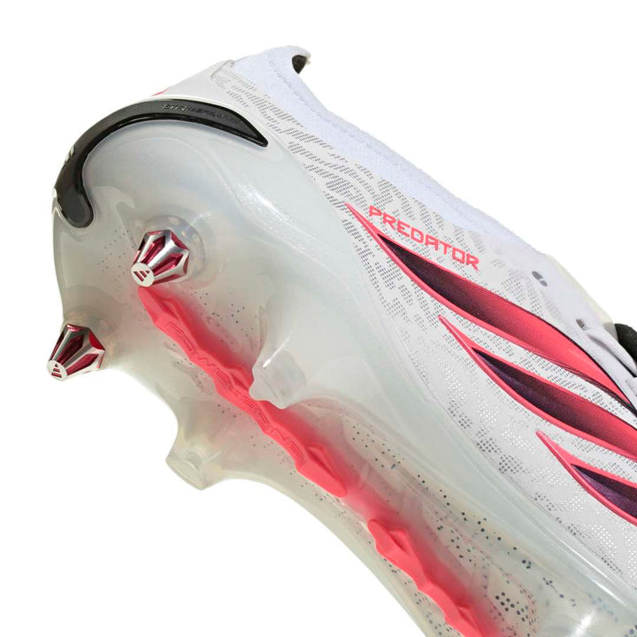 Adidas Predator Elite Fold-Over Tongue SG Boots – White / Solar Turbo / Black