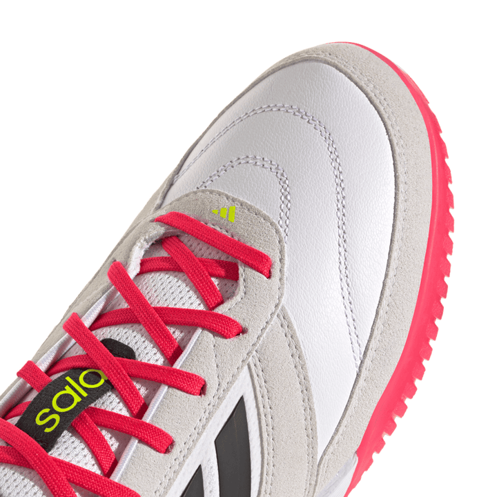 Adidas Top Sala Competition 2 Indoor Boots - WHITE / BLACK / RED