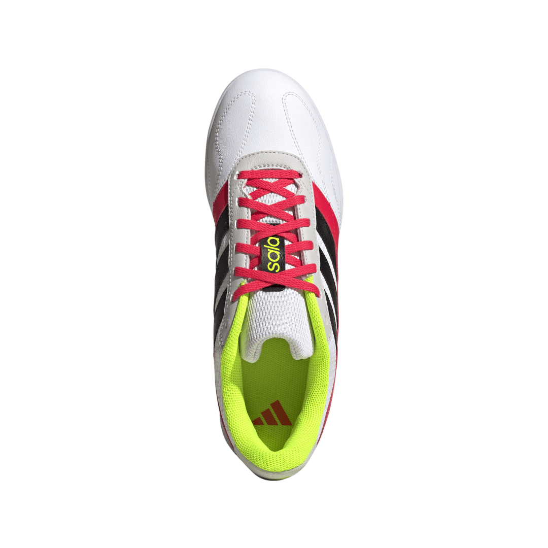 Adidas Super Sala Competition III Indoor Boots - WHITE / RED / BLACK